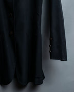"Jean Paul Gaultier" Waist Shape Tailored Jacket