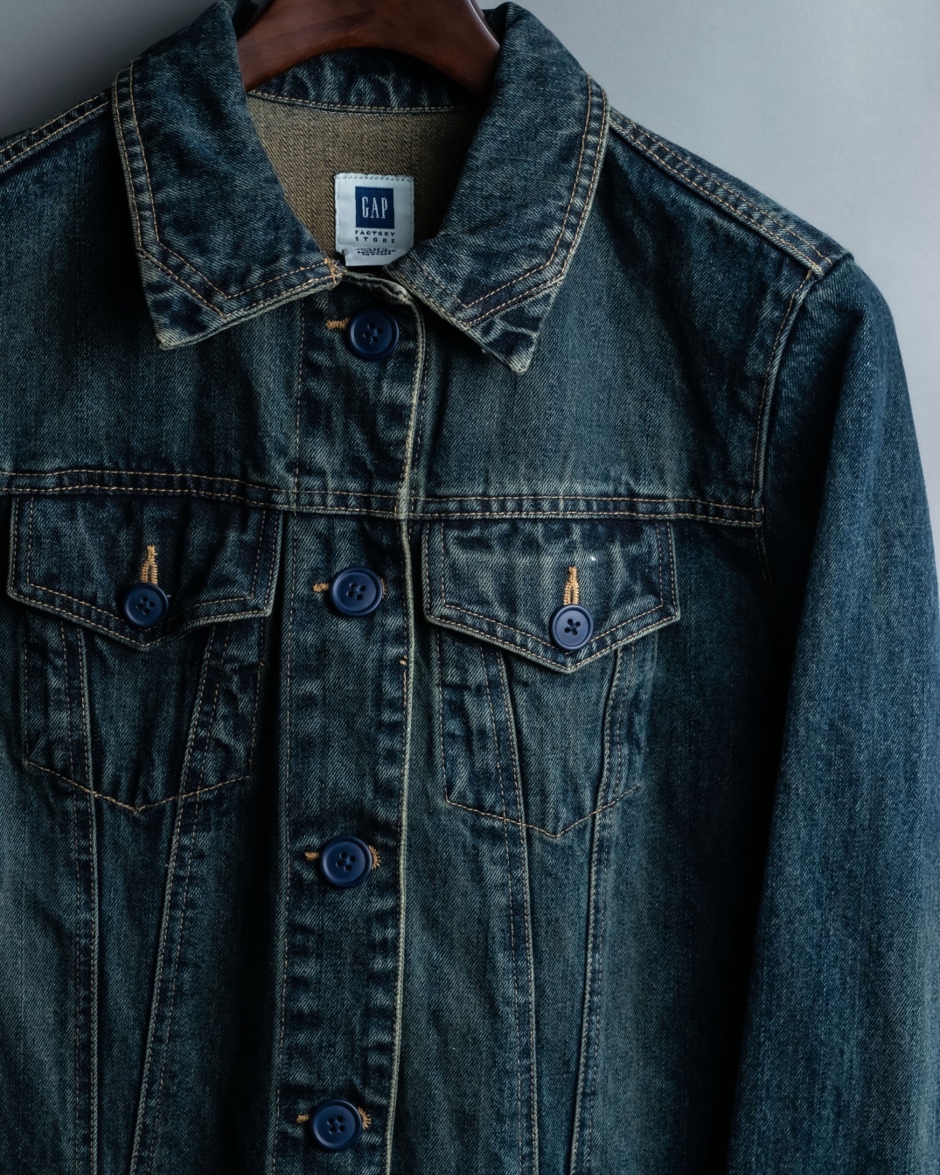 Gap denim swing on sale jacket