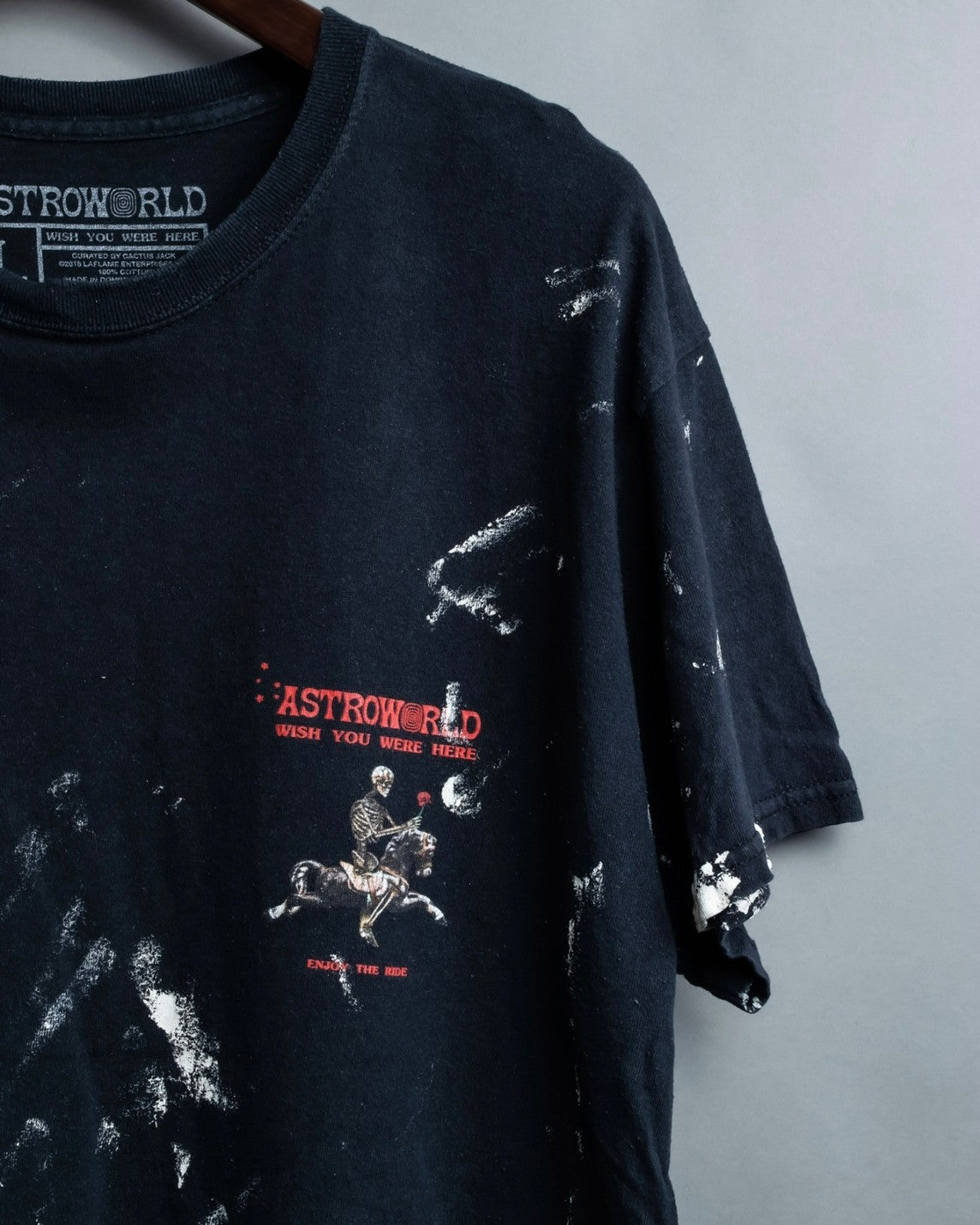Custom Painted "ASTROWORLD" T-Shirts