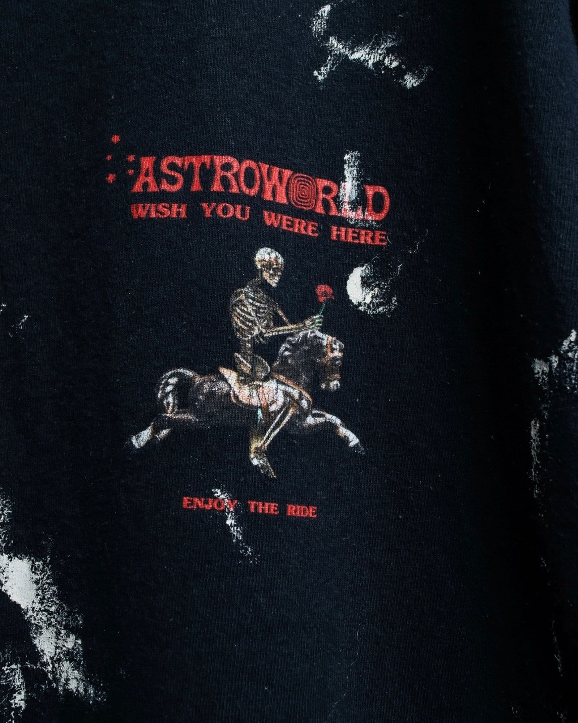 Custom Painted "ASTROWORLD" T-Shirts