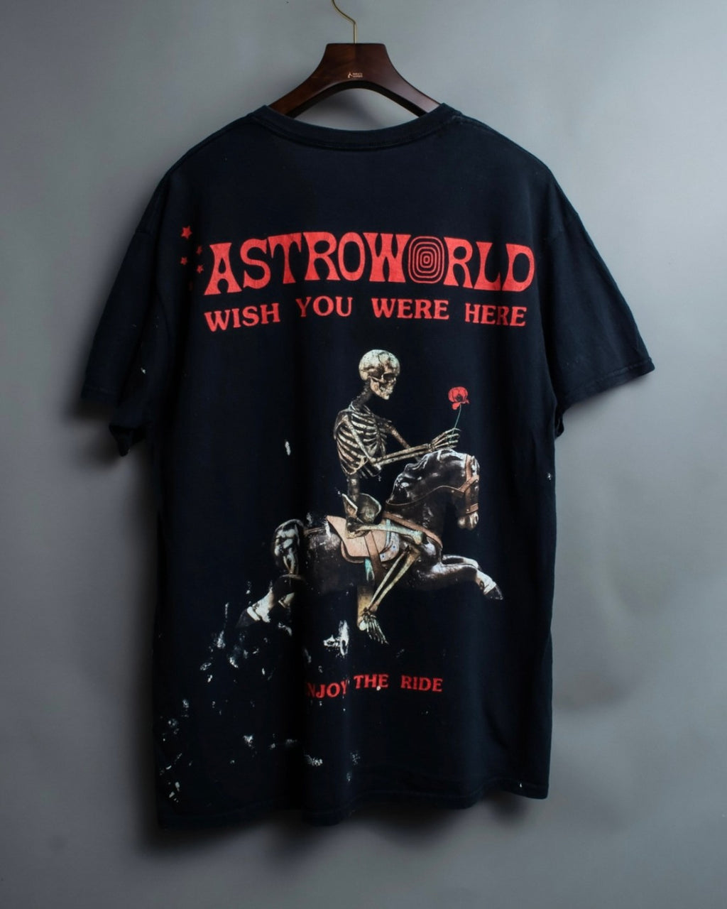 Custom Painted "ASTROWORLD" T-Shirts