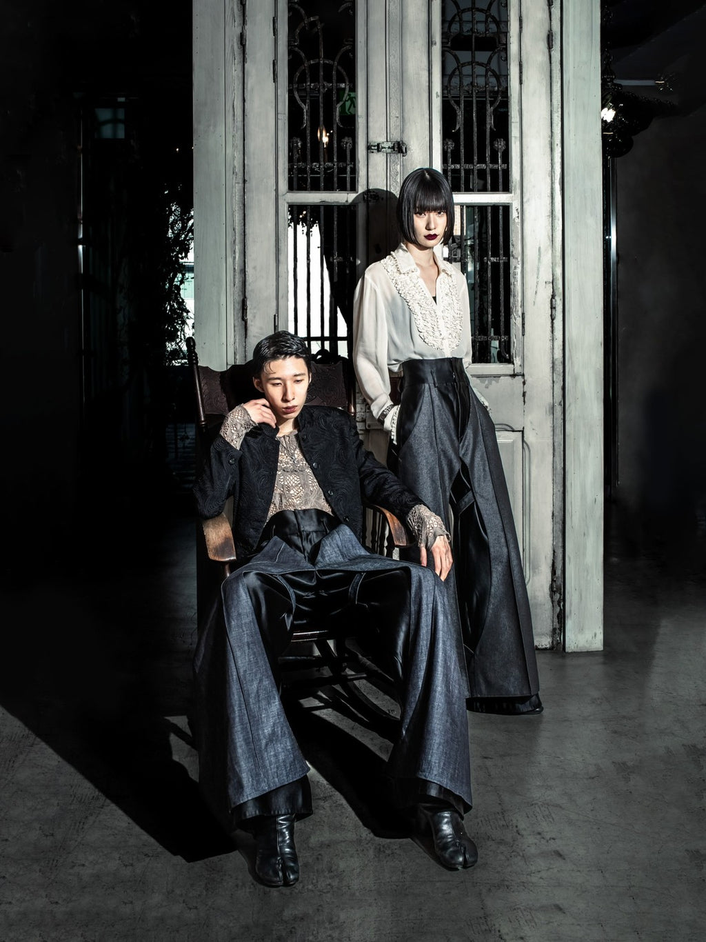 "Authority series" Armadura Dress Pants -Black-【Made to Order】