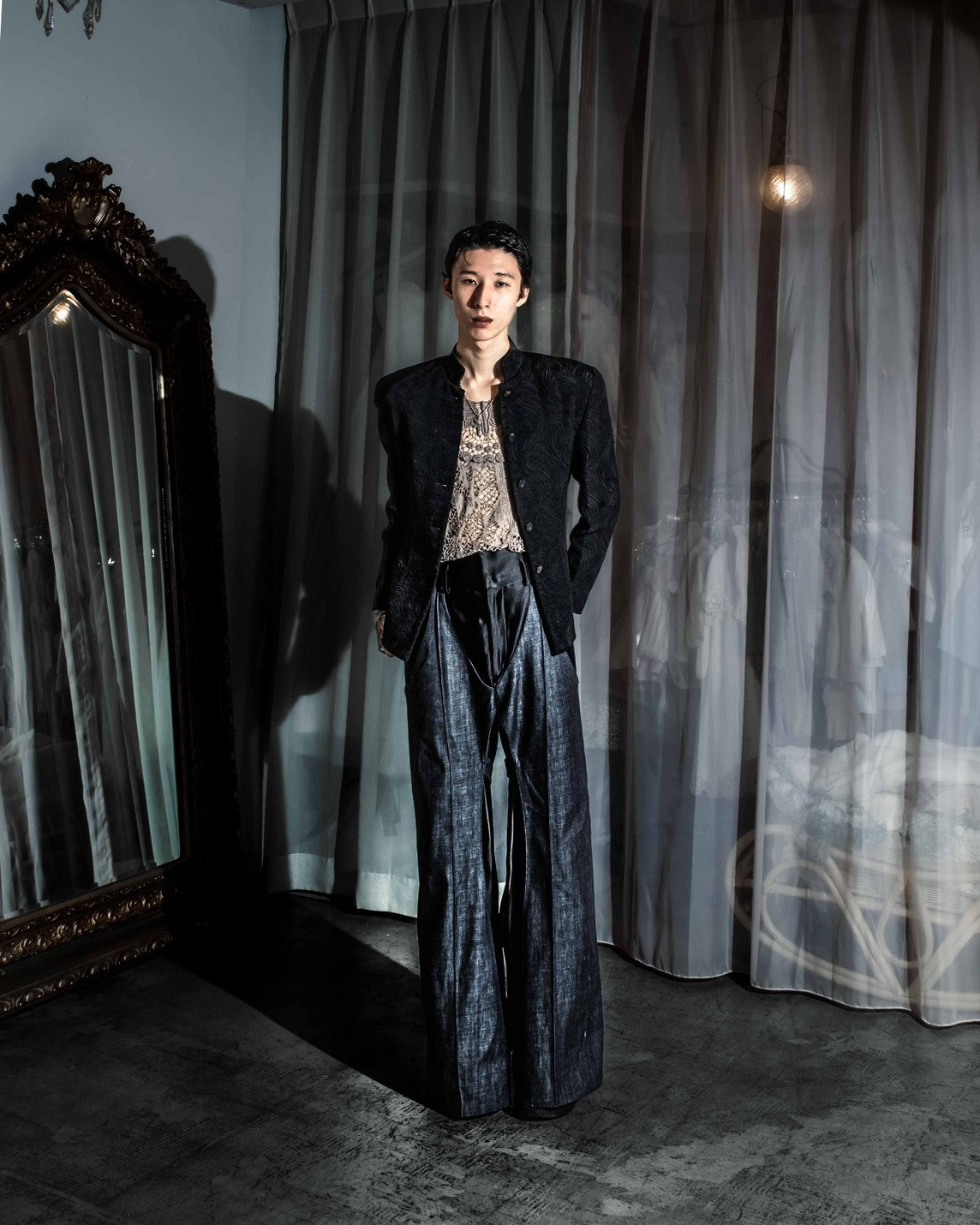 "Authority series" Armadura Dress Pants -Blue-【受注生産】