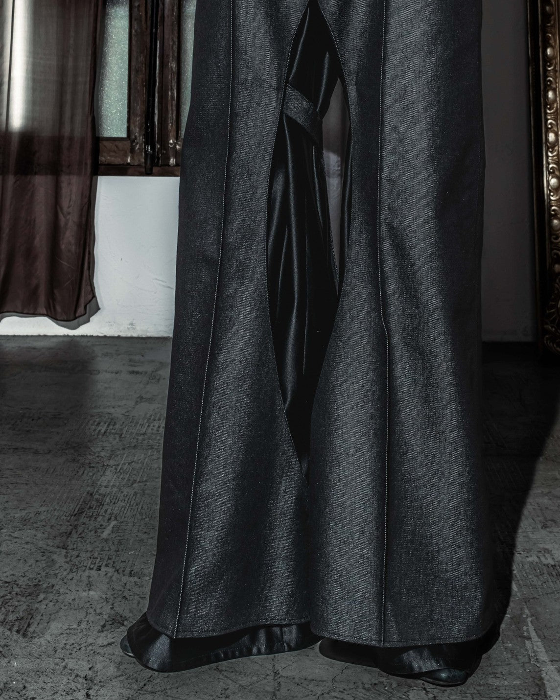 "Authority series" Armadura Dress Pants -Black-【Made to Order】