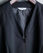 Arm Sheer Zip Up Jacket