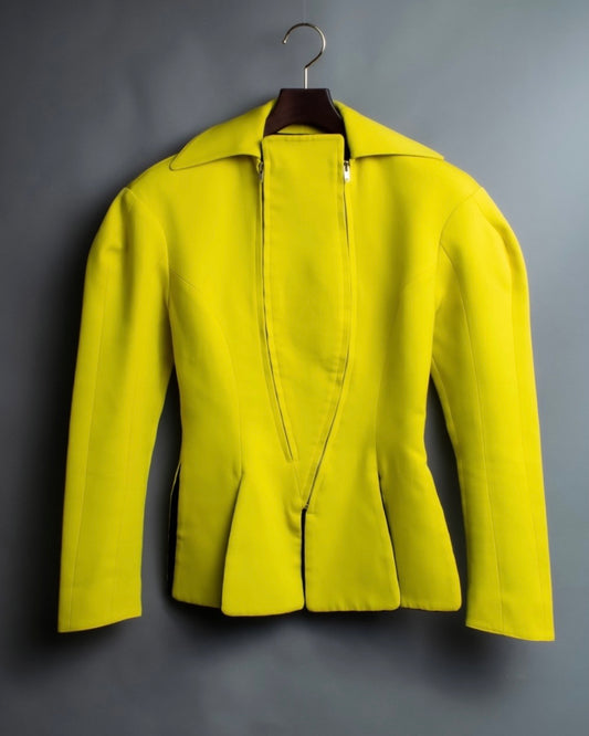 "THIERRY MUGLER" 1980's double Zip Archive Jacket