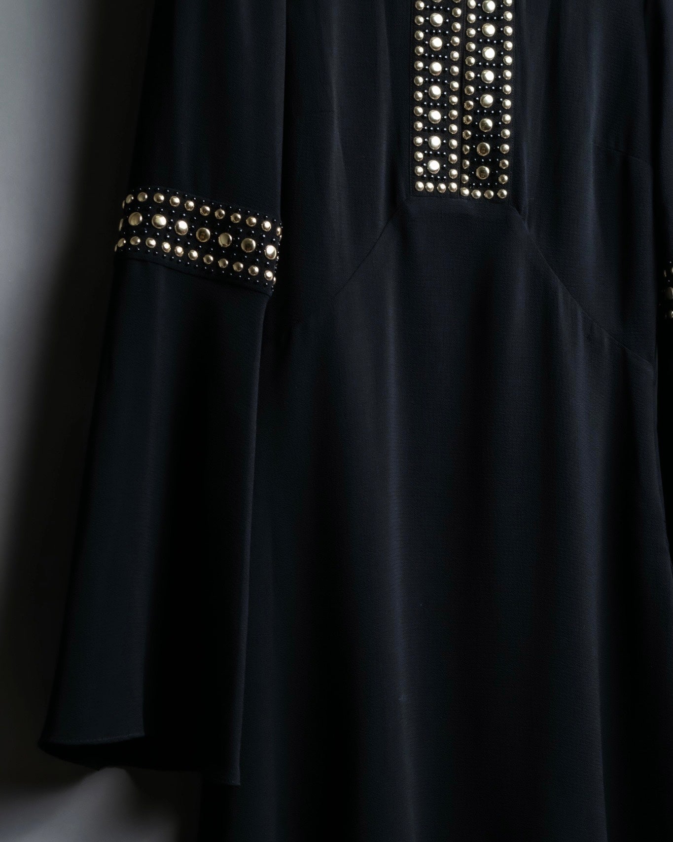 "MICHAEL KORS" studded ruffle dress