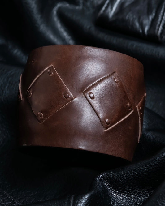 Bottega Veneta leather bangle