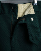 Jagged Flare Polyester Slacks