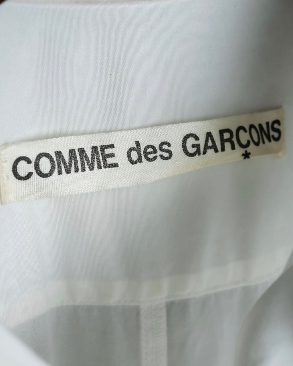 "Comme des Garcons" Long Tail Shirt