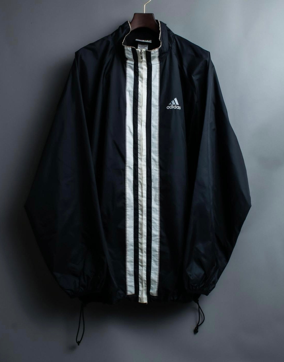 "adidas" Large Swing 3 Line mNylon Jacket