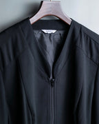 Arm Sheer Zip Up Jacket