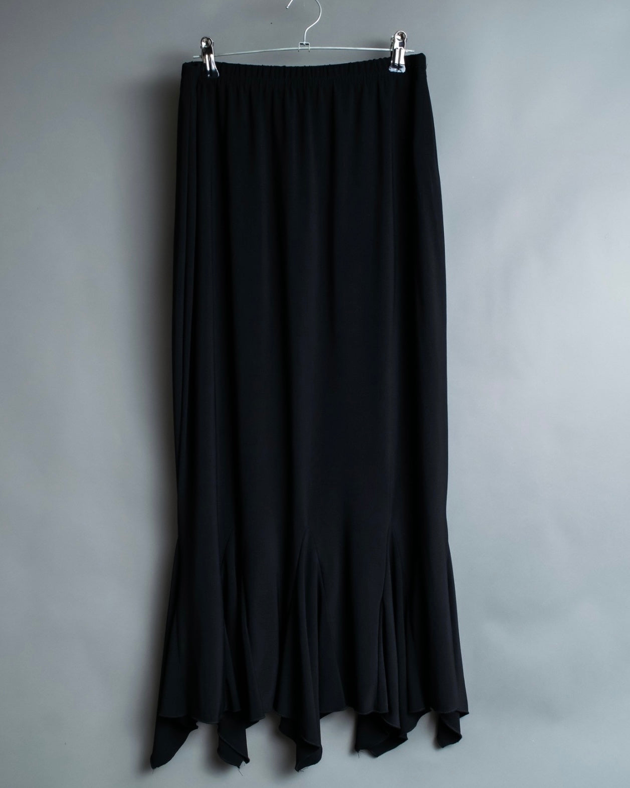 mermaid black unisex skirt