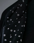 CHICO's design sheer black jacket