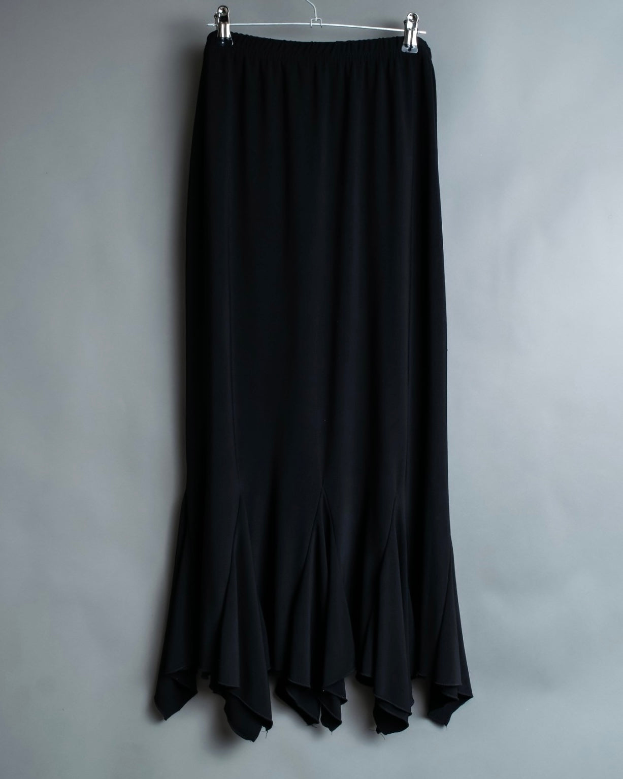 mermaid black unisex skirt