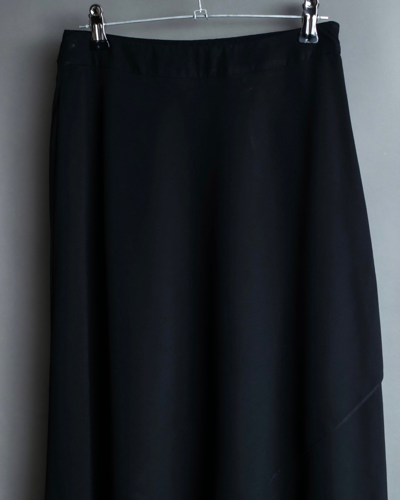 black layered skirt