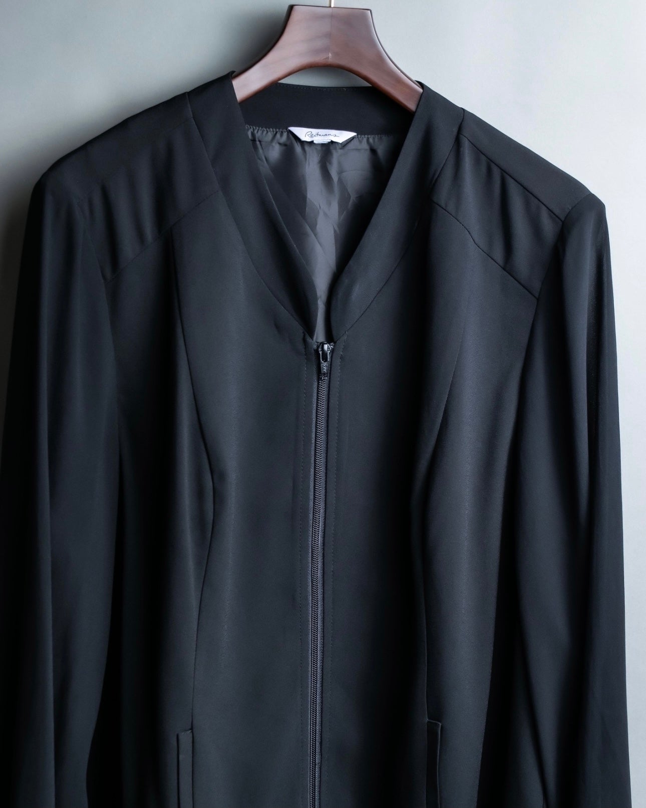 Arm Sheer Zip Up Jacket