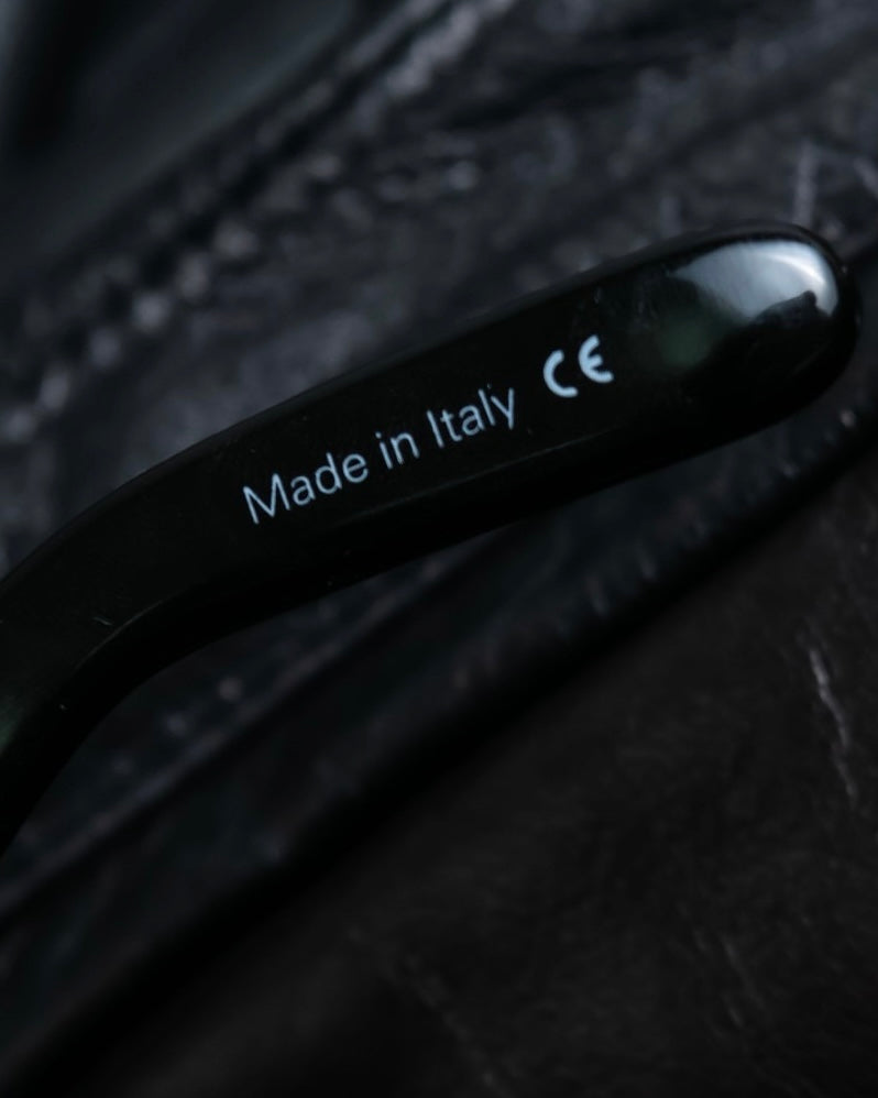 Black Italy Vintage Sunglasses