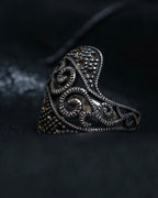 SV 925 70s Spiral Ring