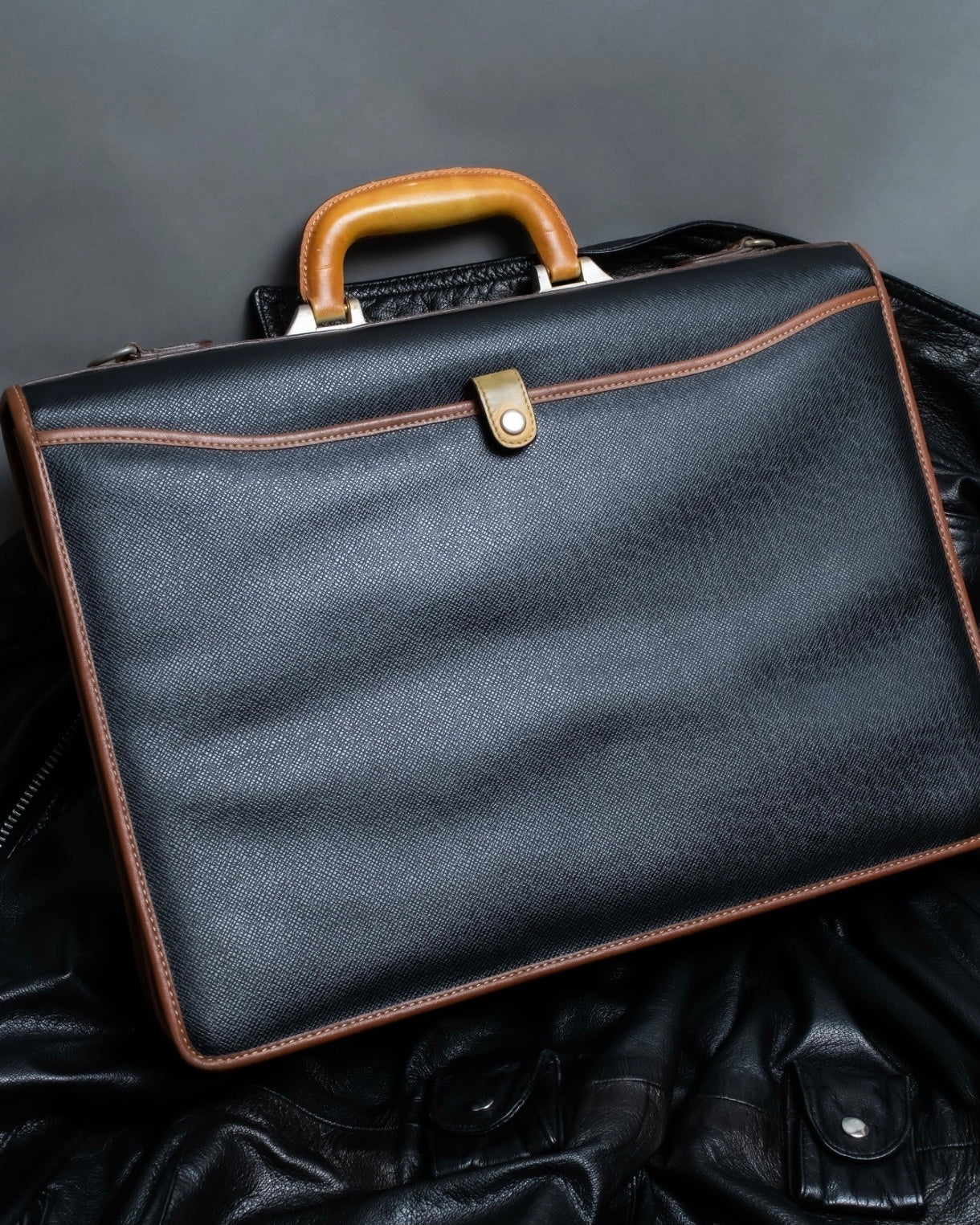 "VALENTINO COUPEAU" Italian Leather Bag