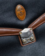 "VALENTINO COUPEAU" Italian Leather Bag