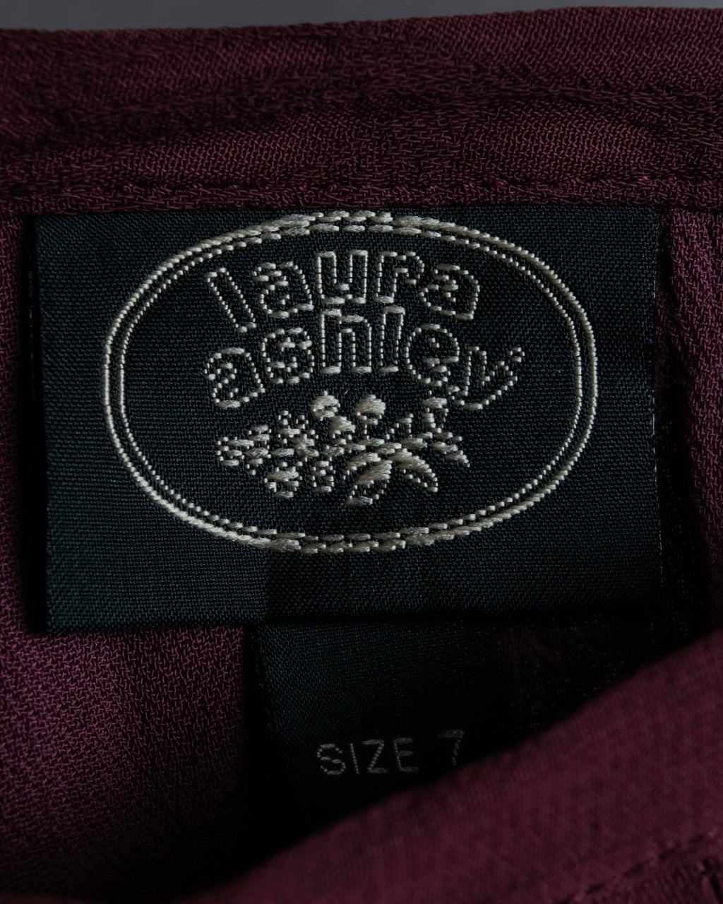 Lura Ashley Rose pattern skirt