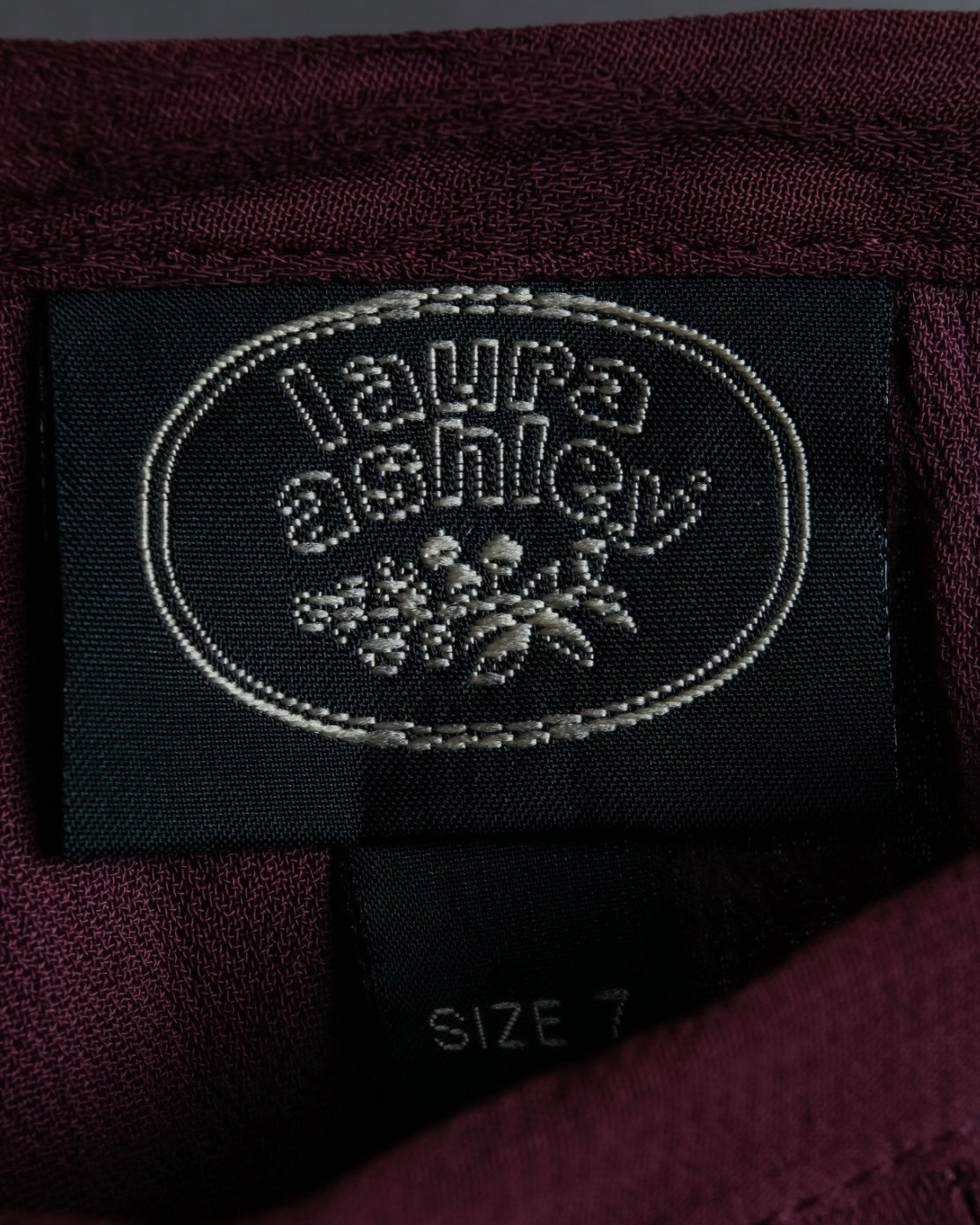 Lura Ashley Rose pattern skirt