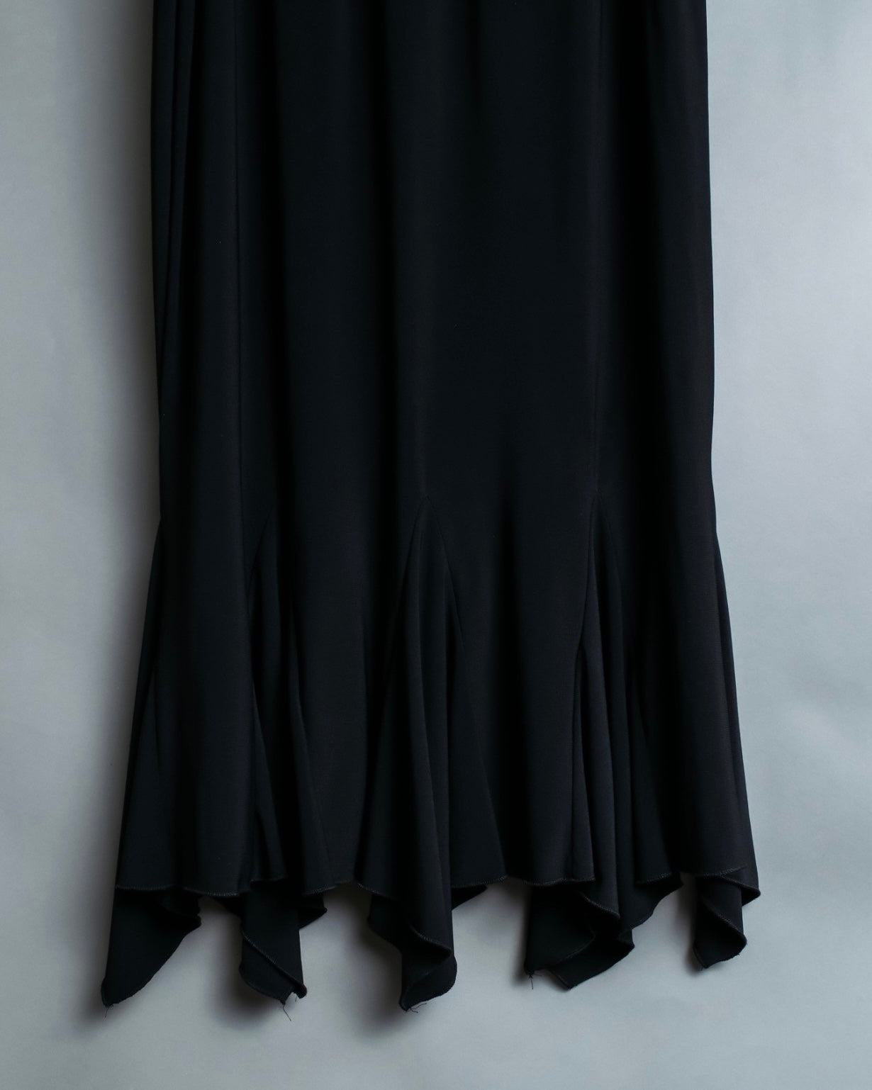 mermaid black unisex skirt