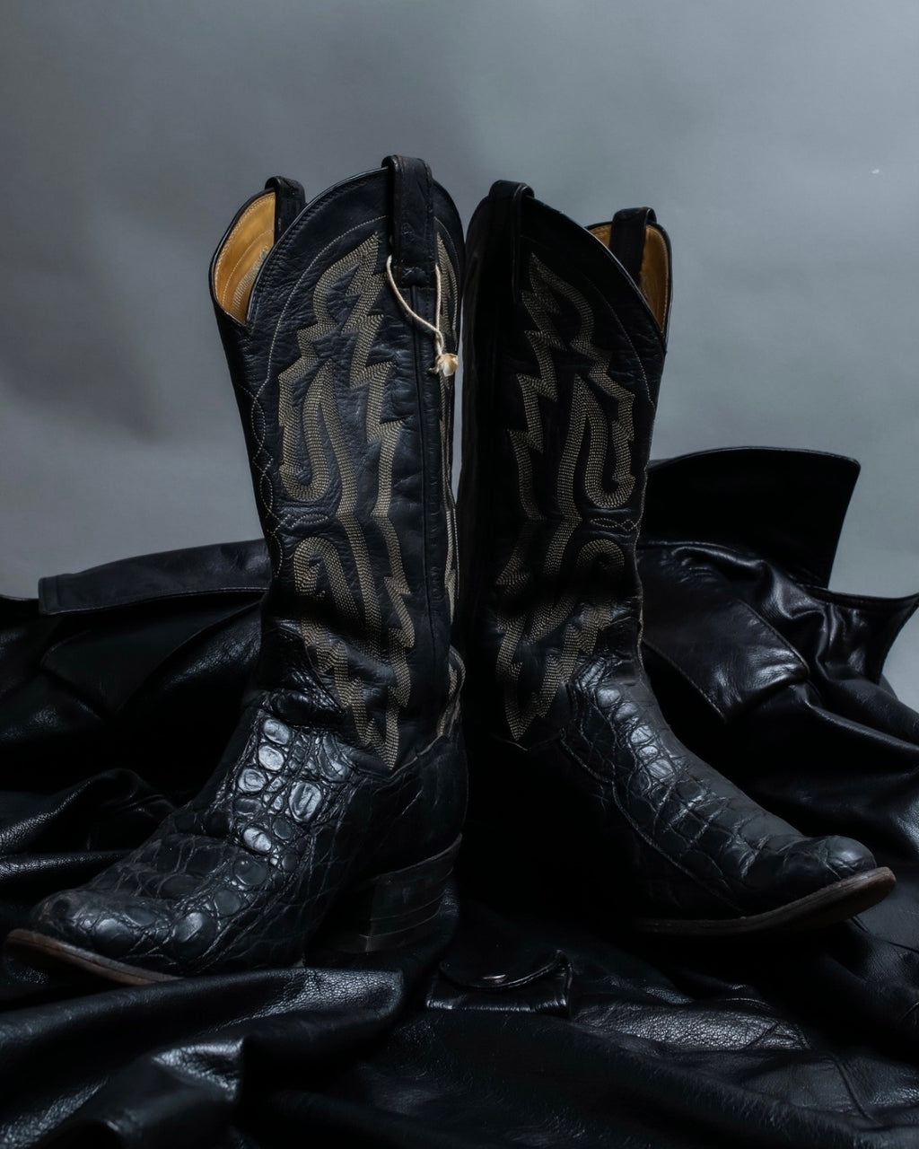 "The Pionenrs" Real Leather Western boots