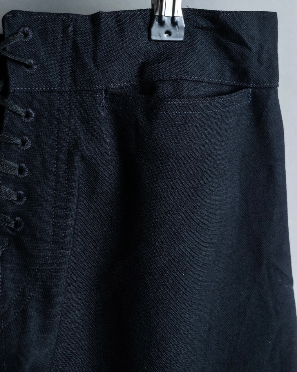 Front Zipper Sailor High Flare Pants