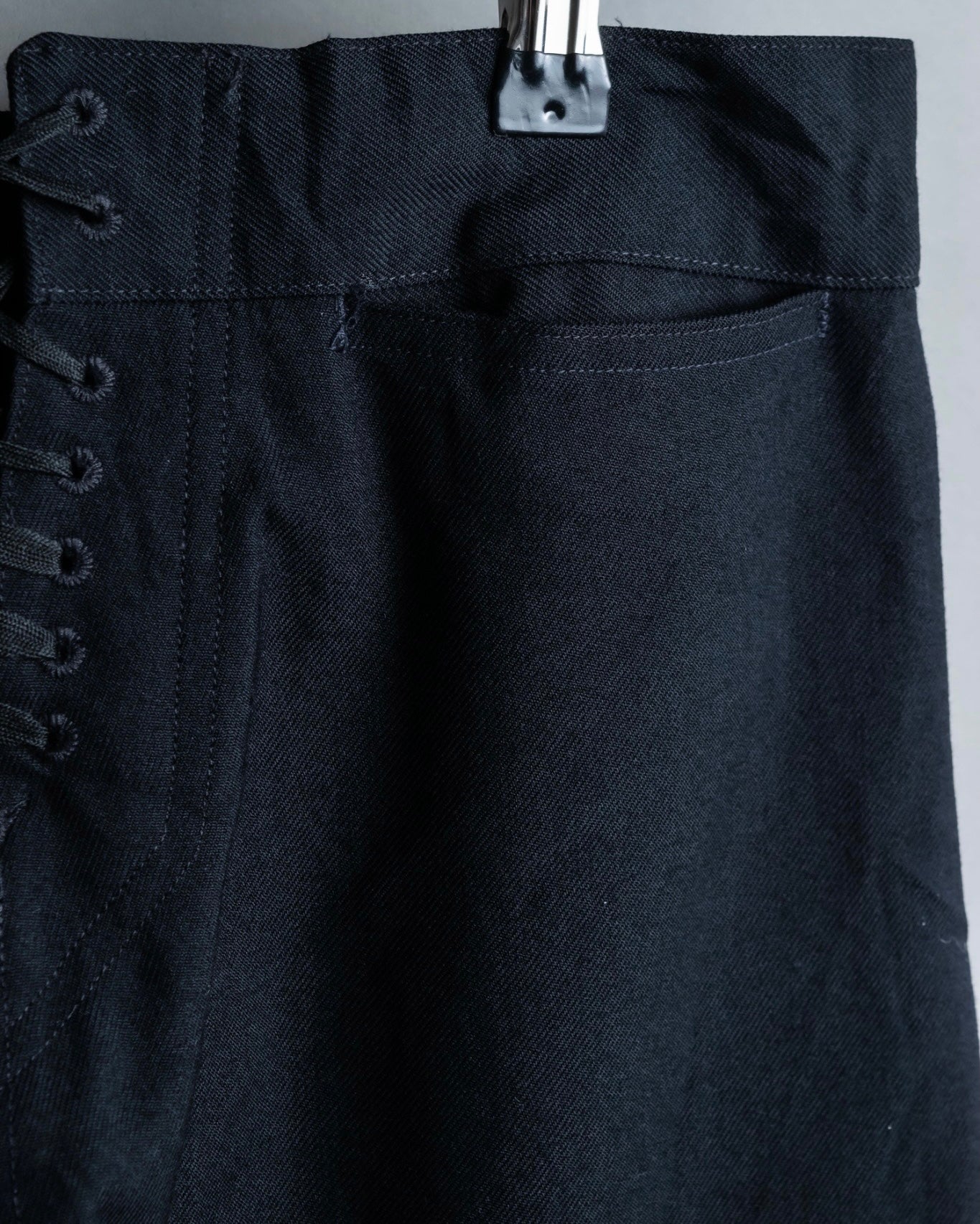 Front Zipper Sailor High Flare Pants