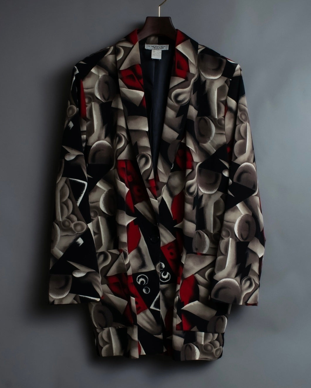 vintage art pattern jacket