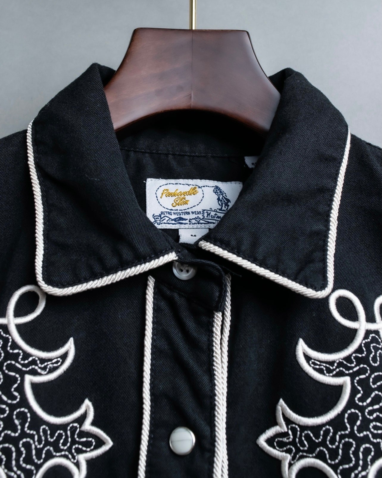 Vintage Embroidered Western Shirt