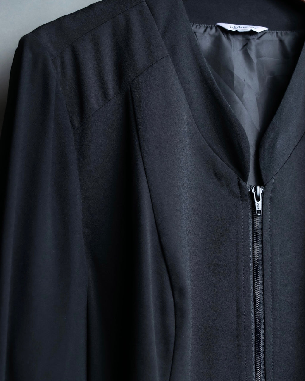 Arm Sheer Zip Up Jacket