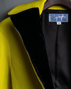 "THIERRY MUGLER" 1980's double Zip Archive Jacket