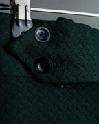 Jagged Flare Polyester Slacks