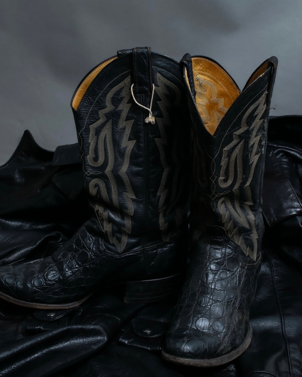 "The Pionenrs" Real Leather Western boots