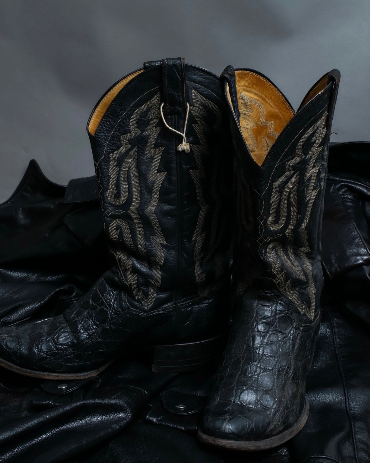 "The Pionenrs" Real Leather Western boots