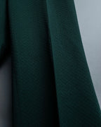 Jagged Flare Polyester Slacks