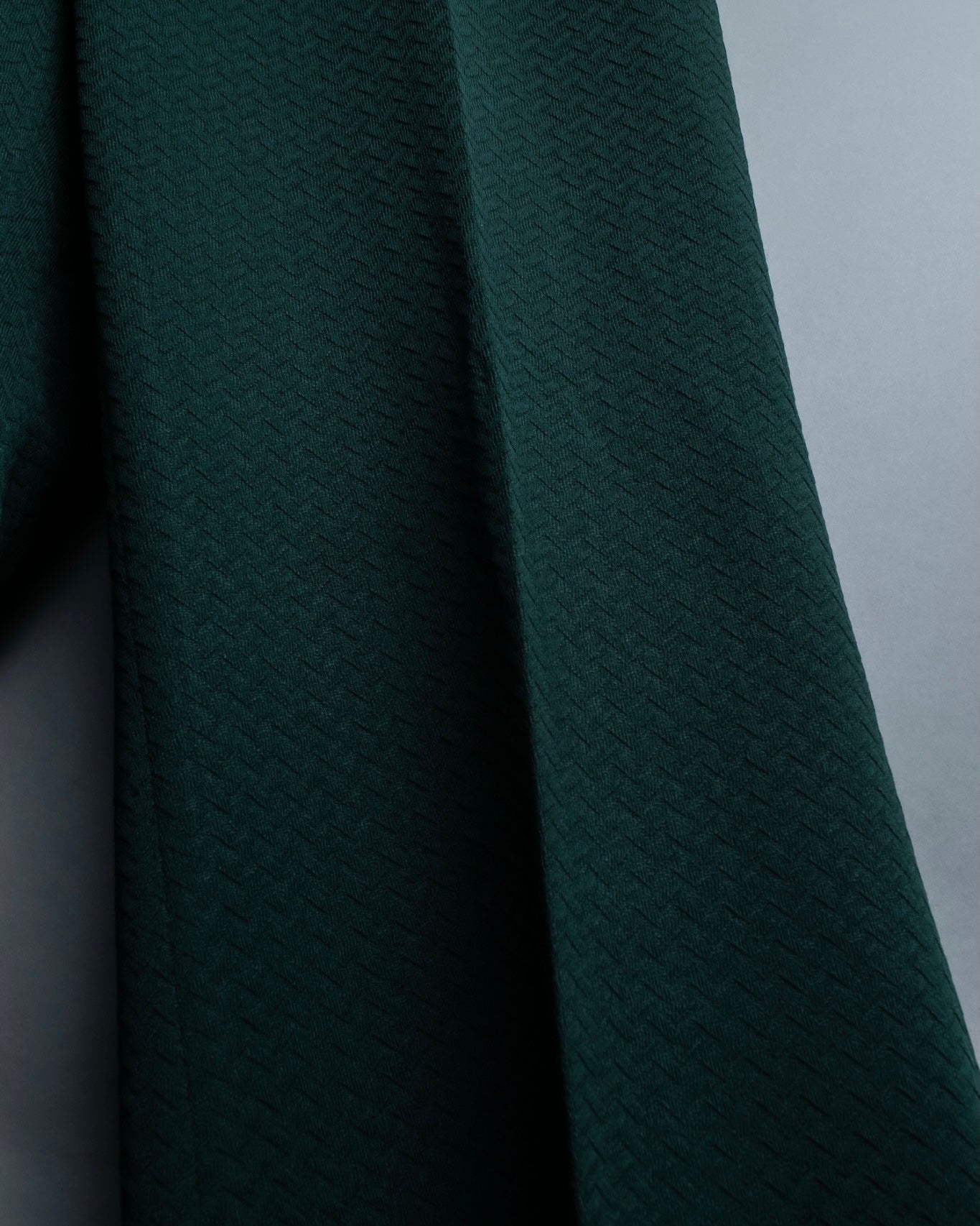 Jagged Flare Polyester Slacks