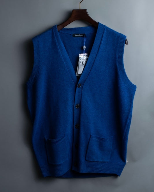 Deadstock Blue Knit Vest