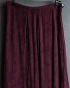 Lura Ashley Rose pattern skirt