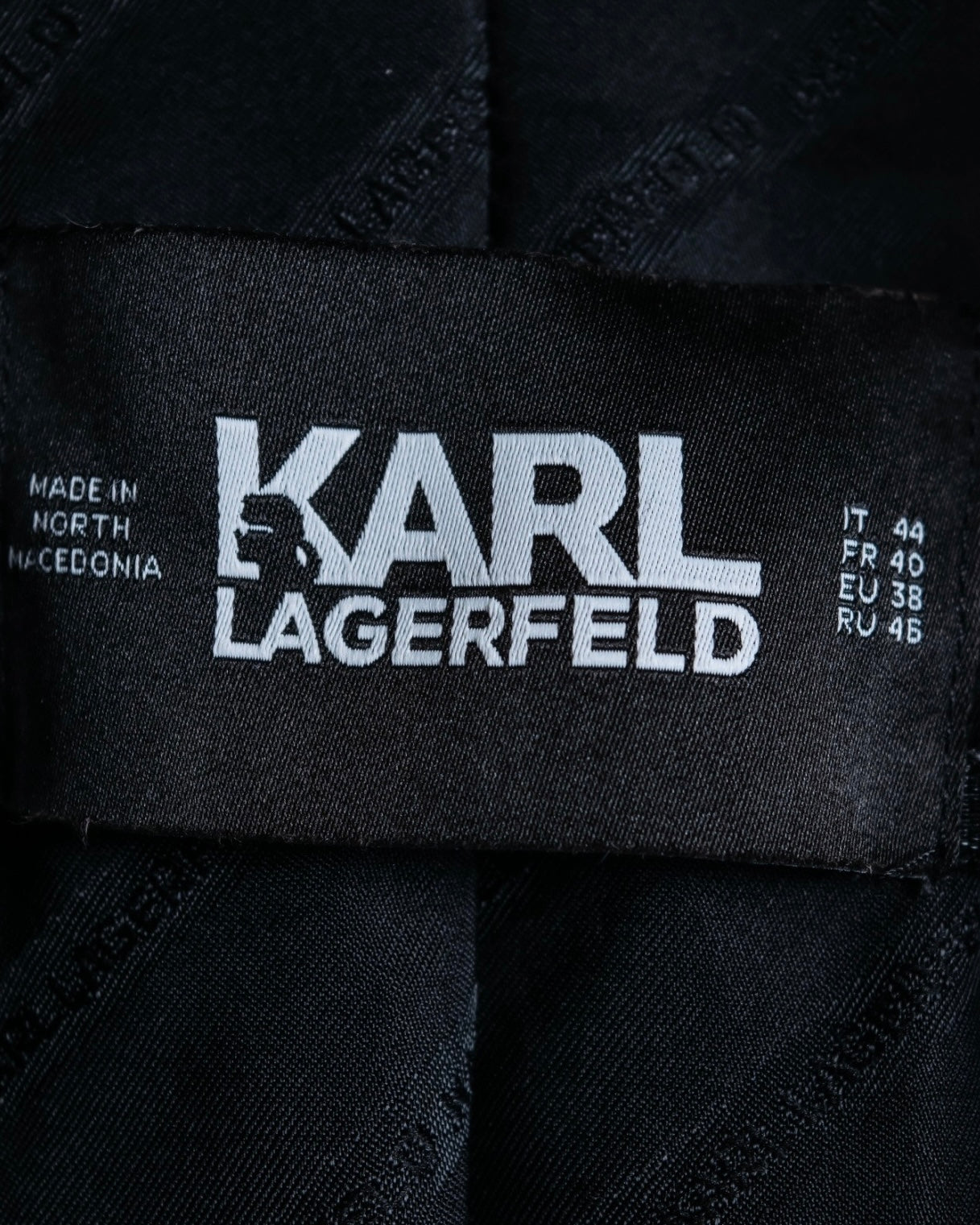 Karl Lagerfeld archive jacket