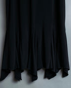 mermaid black unisex skirt