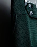 Jagged Flare Polyester Slacks