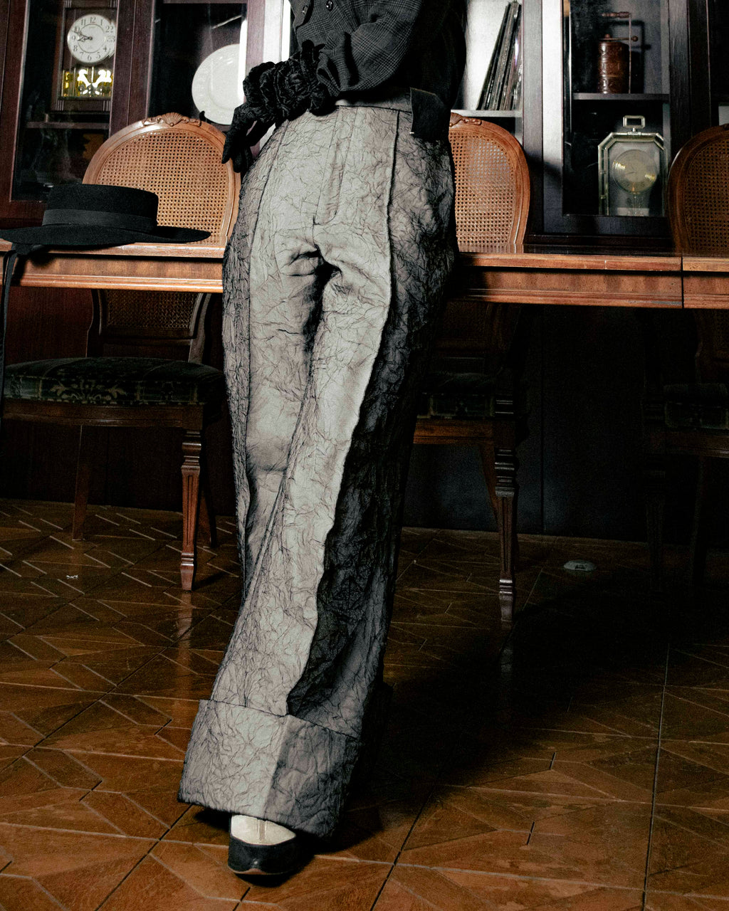【Ver.Sheer Layered】OMNIPRESENT CUFFED SLACKS 【受注生産】