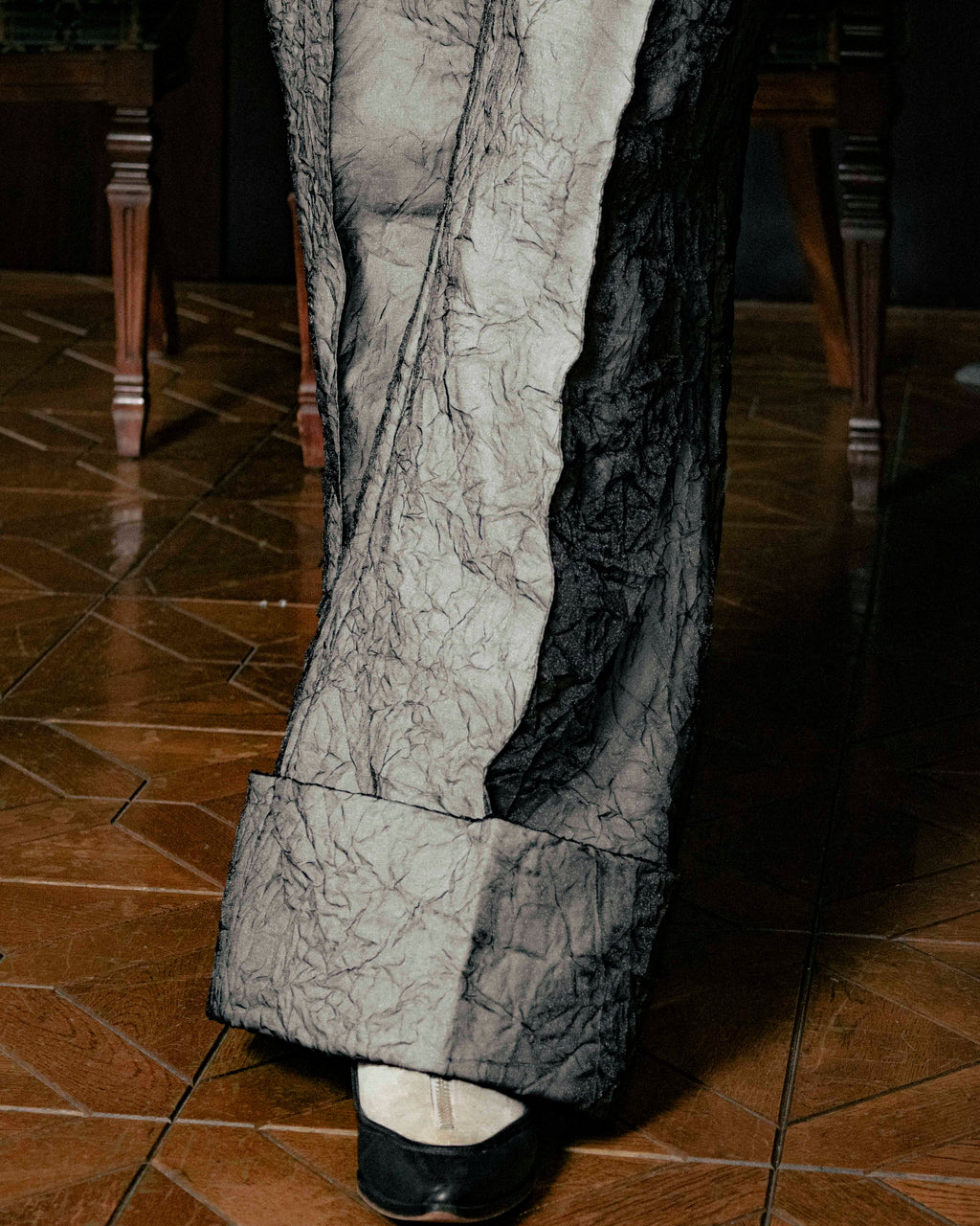 【Ver.Sheer Layered】OMNIPRESENT CUFFED SLACKS 【受注生産】