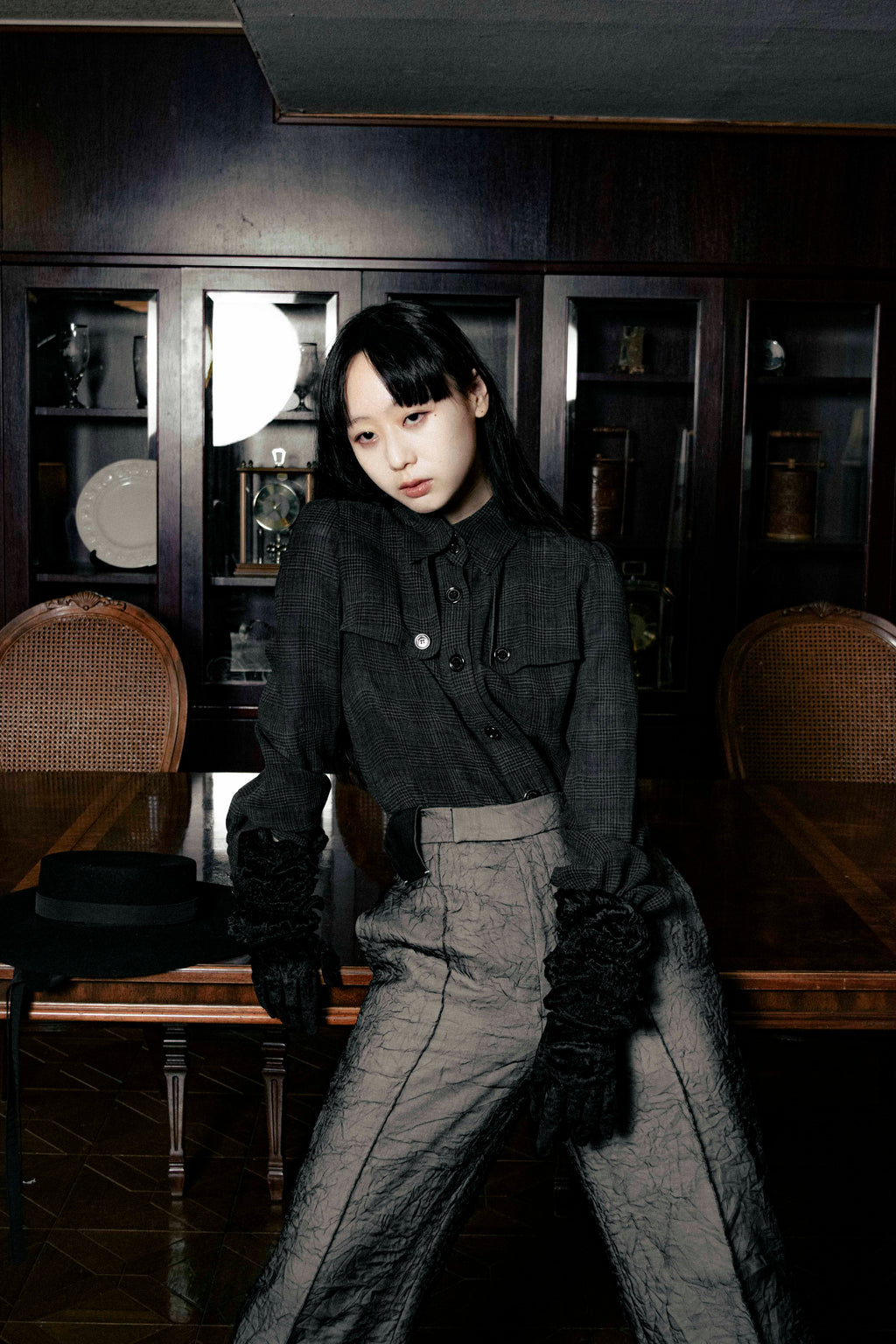 【Ver.Sheer Layered】OMNIPRESENT CUFFED SLACKS 【受注生産】