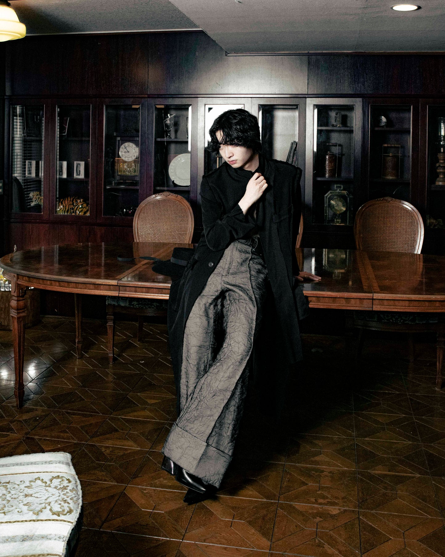 【Ver.Sheer Layered】OMNIPRESENT CUFFED SLACKS 【受注生産】