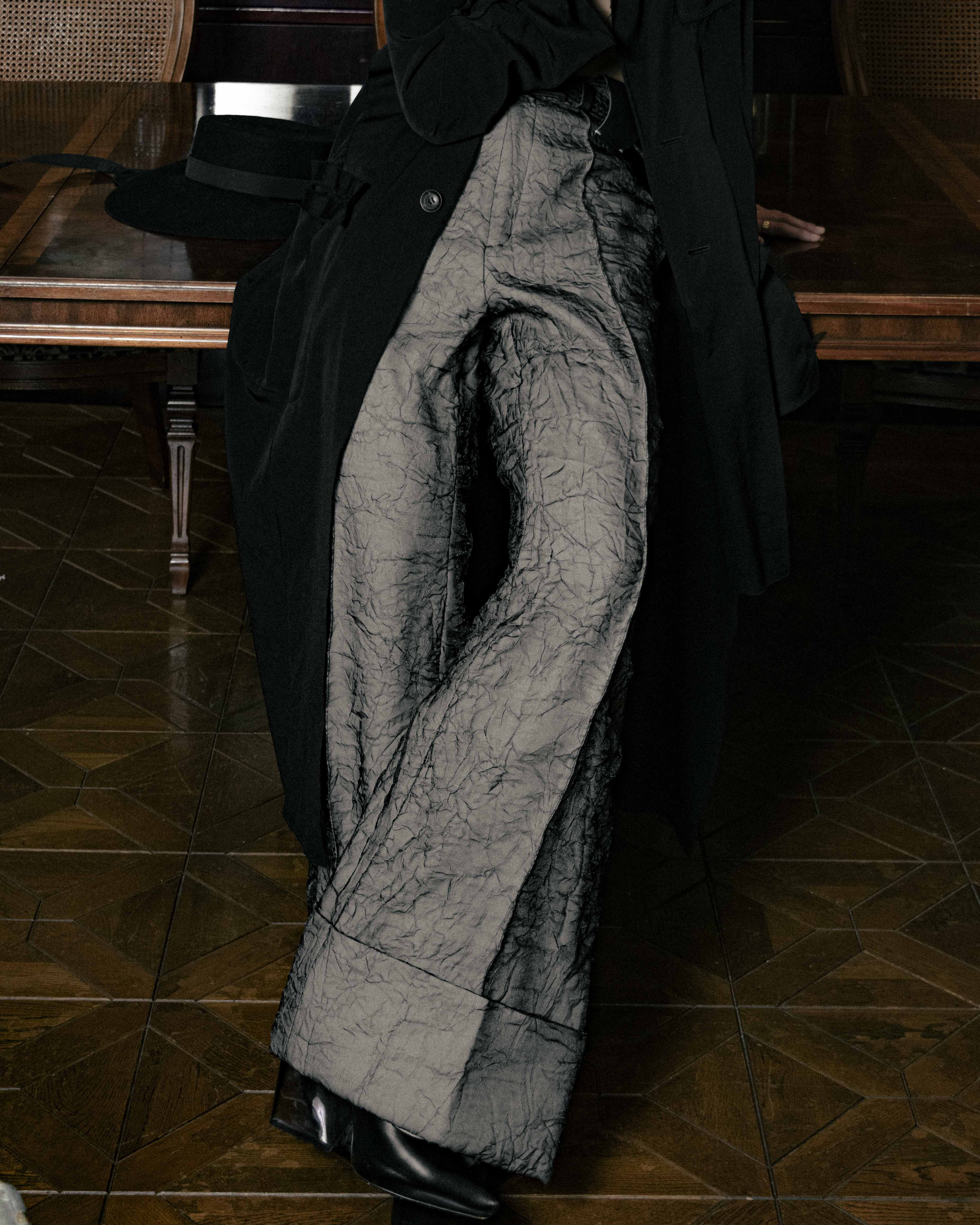 【Ver.Sheer Layered】OMNIPRESENT CUFFED SLACKS 【受注生産】